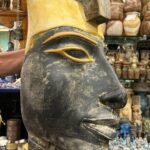 Akhenaten Hanging Mask, Egyptian Mythology Sculpture, Museum Replica - صورة إضافية 4