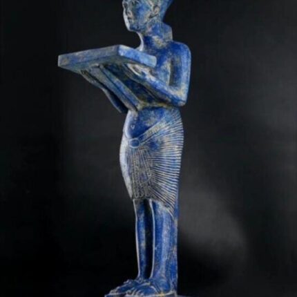 Akhenaten Statue: Egyptian King Stone Replica - صورة إضافية 2