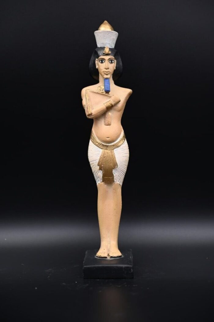 Akhenaten Statue, Egyptian Pharaoh Replica, Ancient Egypt Decor