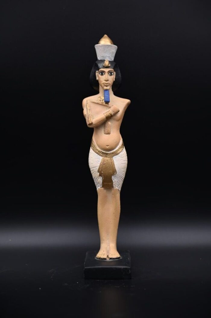 Akhenaten Statue, Egyptian Pharaoh Replica, Ancient Egypt Decor - صورة إضافية 4