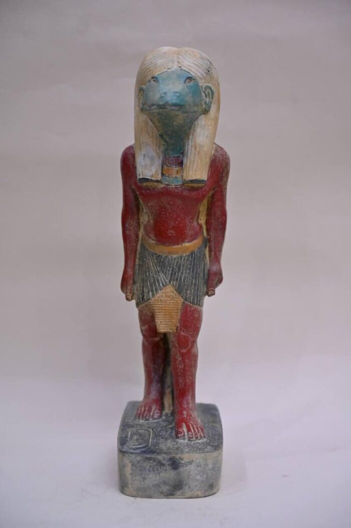 Ammit - Marvelous god Ammit statue- ancient Egyptian goddess-Egyptian antique-handcraft-mythology-Archeology-deity - صورة إضافية 8