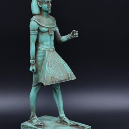 Ancient King pharaoh statue made in Egypt Antique Replica Egyptian Home Decor - صورة إضافية 2