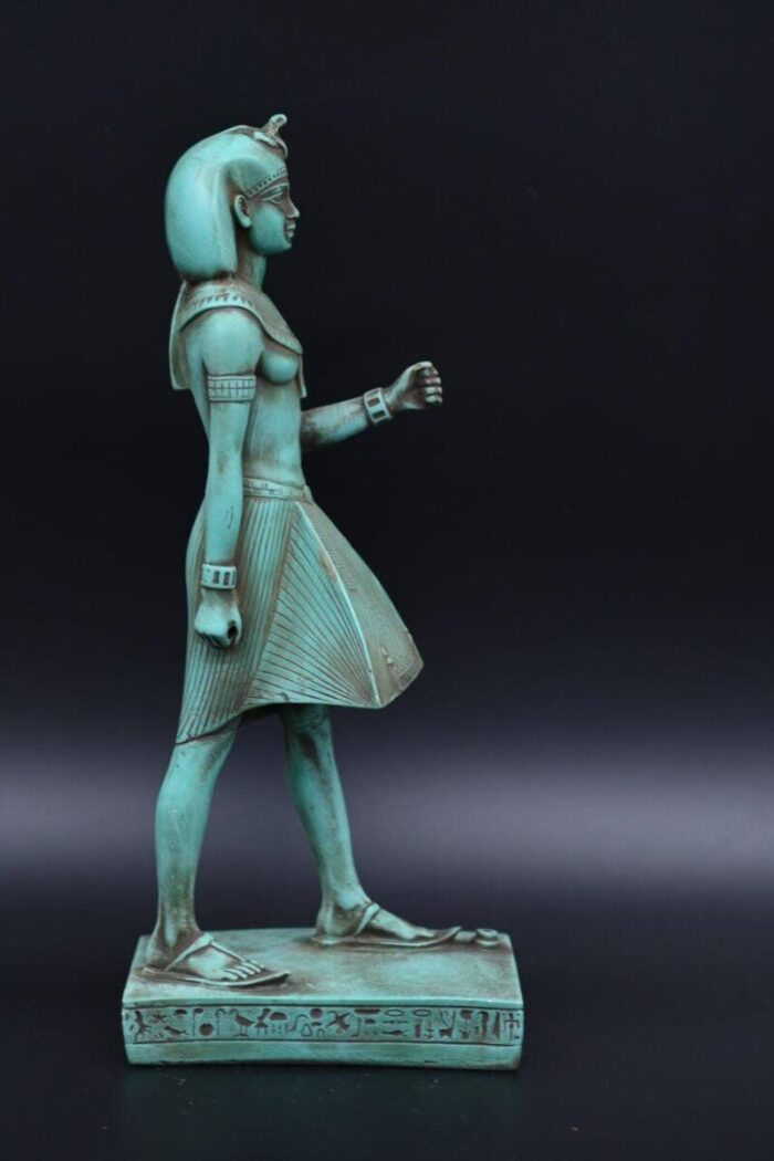 Ancient King pharaoh statue made in Egypt Antique Replica Egyptian Home Decor - صورة إضافية 3