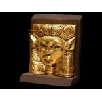 Antique Hathor Statue – Egyptian Goddess of Love, Gold Leaf Sculpture