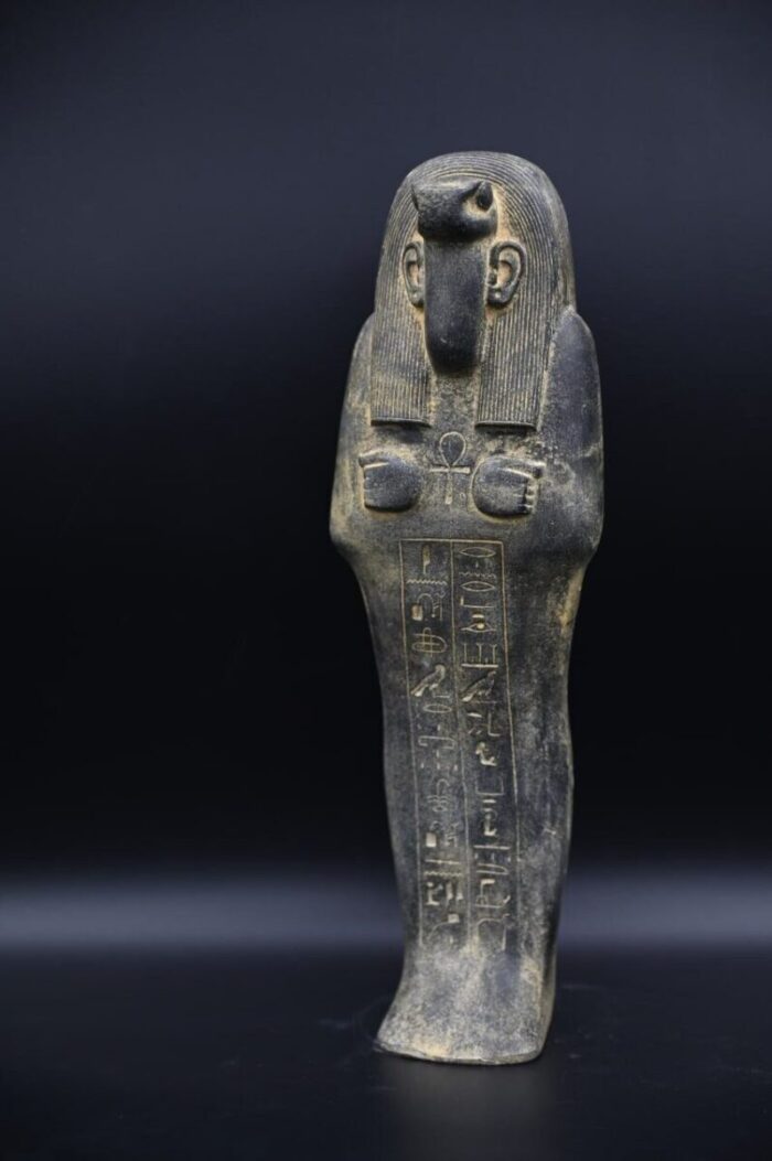 Apep Serpent Statue - Egyptian God of Protection, Stone Sculpture