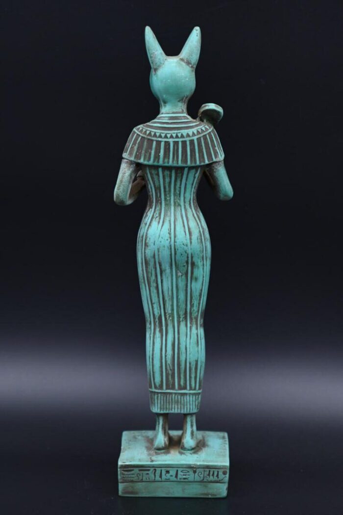 Bastet Statue, Egyptian Cat Goddess Replica - صورة إضافية 8