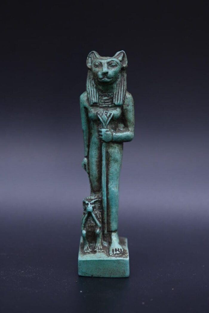 Bastet Statue: Egyptian Goddess Replica - صورة إضافية 4