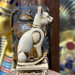 Bastet Stone Statue, Egyptian Cat Goddess Sculpture, Decor - صورة إضافية 4