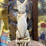 Bastet Stone Statue, Egyptian Cat Goddess Sculpture, Decor - صورة إضافية 6