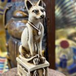 Bastet Stone Statue, Egyptian Cat Goddess Sculpture, Decor - صورة إضافية 7
