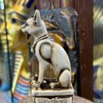 Bastet Stone Statue, Egyptian Cat Goddess Sculpture, Decor - صورة إضافية 9