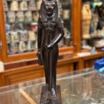 Black Basalt Sekhmet Statue – Egyptian Goddess of War Sculpture - صورة إضافية 10