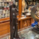 Black Basalt Sekhmet Statue – Egyptian Goddess of War Sculpture - صورة إضافية 6