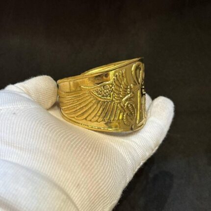 Copper Ankh Bracelet: Egyptian Key of Life Jewelry - صورة إضافية 2