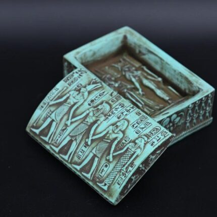 Egyptian Box: Ancient Gods Replica, Solid Stone