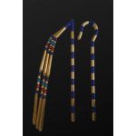 Egyptian Crook and Flail Set, Symbol of Sovereignty, Museum Art Replica - صورة إضافية 4