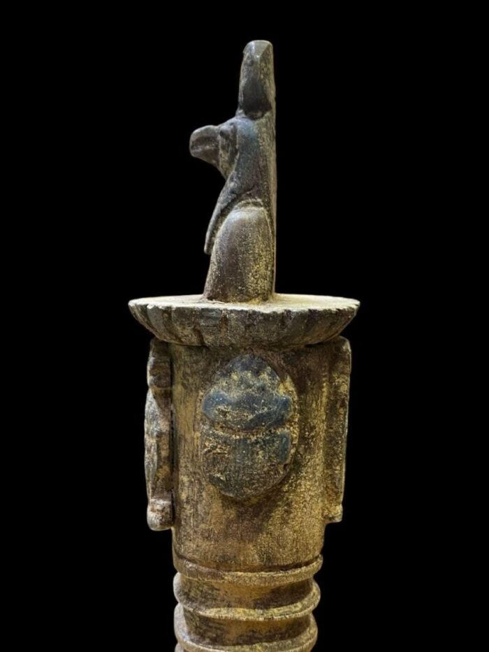 Egyptian God Ra Statue, Stone Replica - صورة إضافية 3
