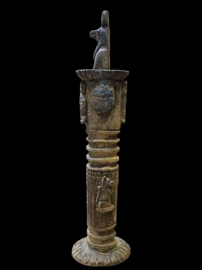 Egyptian God Ra Statue, Stone Replica - صورة إضافية 5