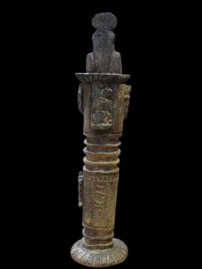 Egyptian God Ra Statue, Stone Replica - صورة إضافية 6