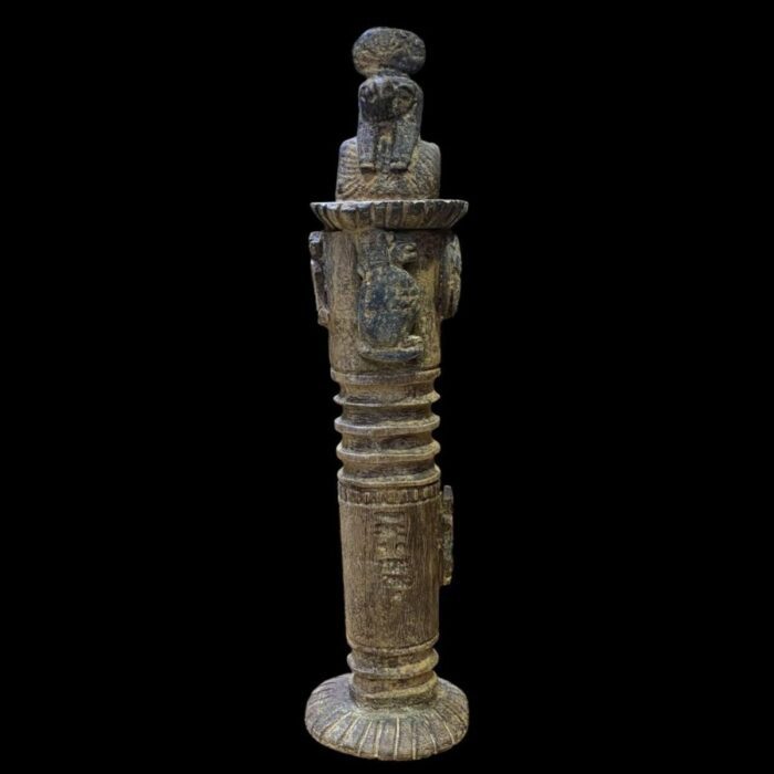 Egyptian God Ra Statue, Stone Replica - صورة إضافية 7