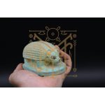 Egyptian Hedgehog Statue: Stone Replica
