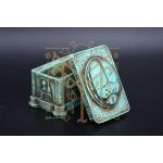 Egyptian Scarab Box, Good Luck Stone Replica