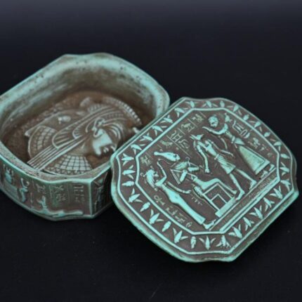 Egyptian Stone Box, Ancient Gods Replica, in Egypt