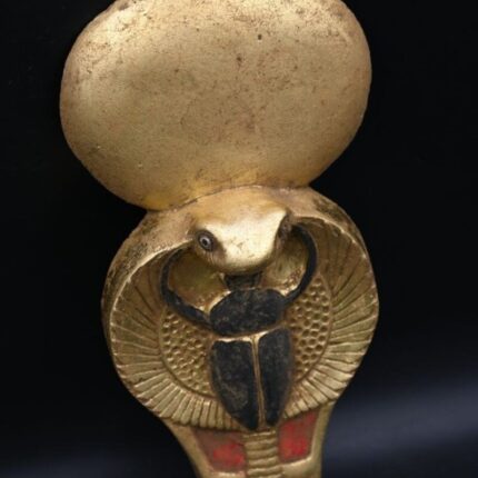 Egyptian Wadjet Uraeus Stone Statue, Ancient Mythology - صورة إضافية 2