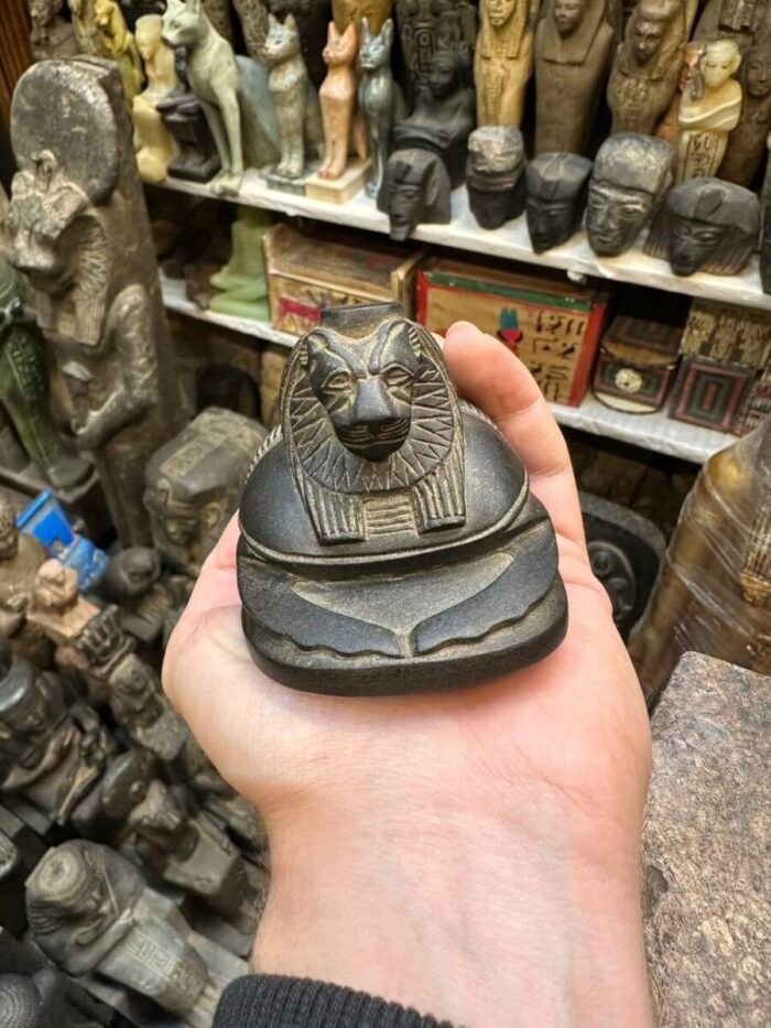 Goddess Sekhmet Scarab Beetle, Ancient Egypt Replica Artifact