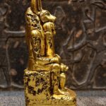 Gold Leaf Anubis Statue – Egyptian God Replica - صورة إضافية 6