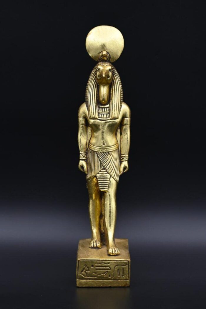 Gold Leaf Thoth Statue: Egyptian God of Wisdom Decor - صورة إضافية 6