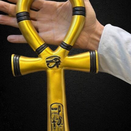 Golden Ankh Replica: Egyptian Key of Life