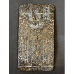 Granite Osiris Relief: Ancient Egyptian Decor