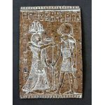 Granite Ra Relief – Egyptian God of Sun, Ancient Decor - صورة إضافية 3