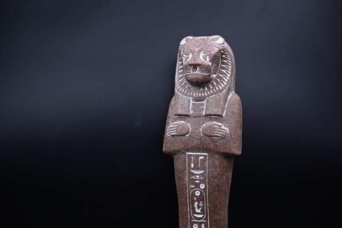 Granite Sekhmet Statue, Ancient Egyptian Lion Goddess - صورة إضافية 5