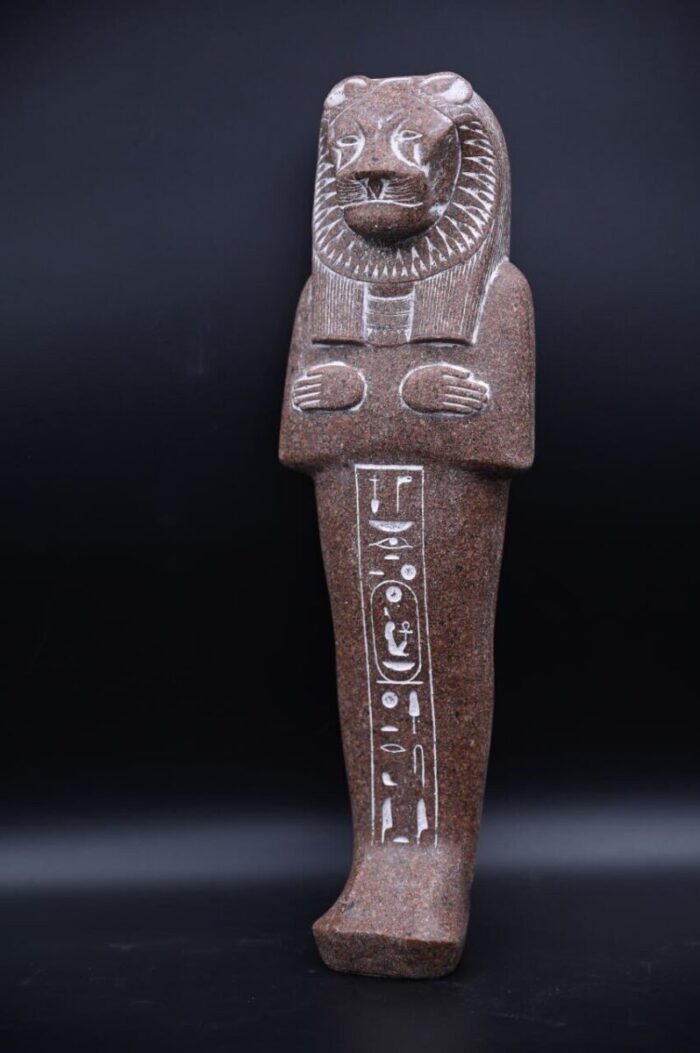 Granite Sekhmet Statue, Ancient Egyptian Lion Goddess - صورة إضافية 7