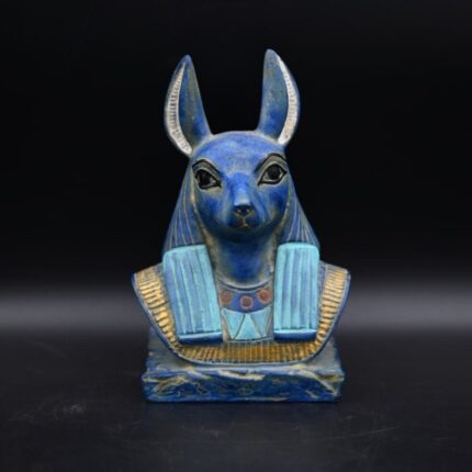 Handmade Stone Statue of Anubis – Egyptian God of Afterlife
