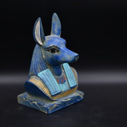 Handmade Stone Statue of Anubis – Egyptian God of Afterlife