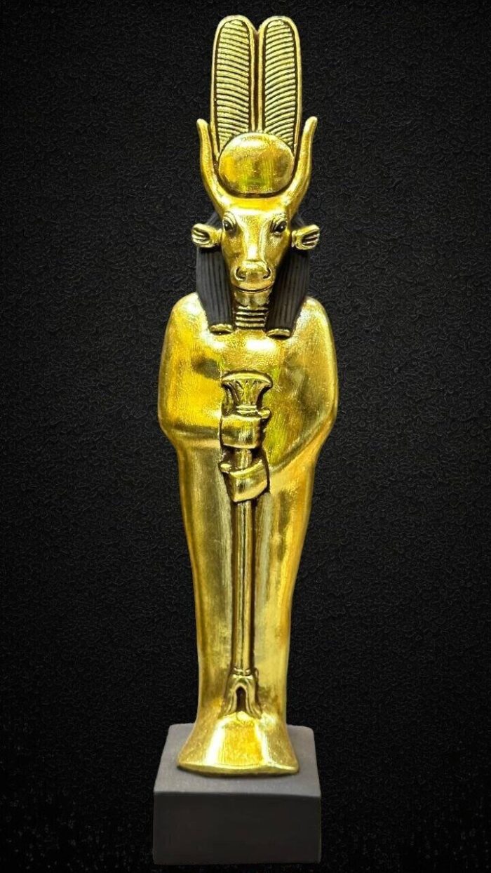 Hathor Statue – Egyptian Goddess of Love, Beauty, and Fertility
