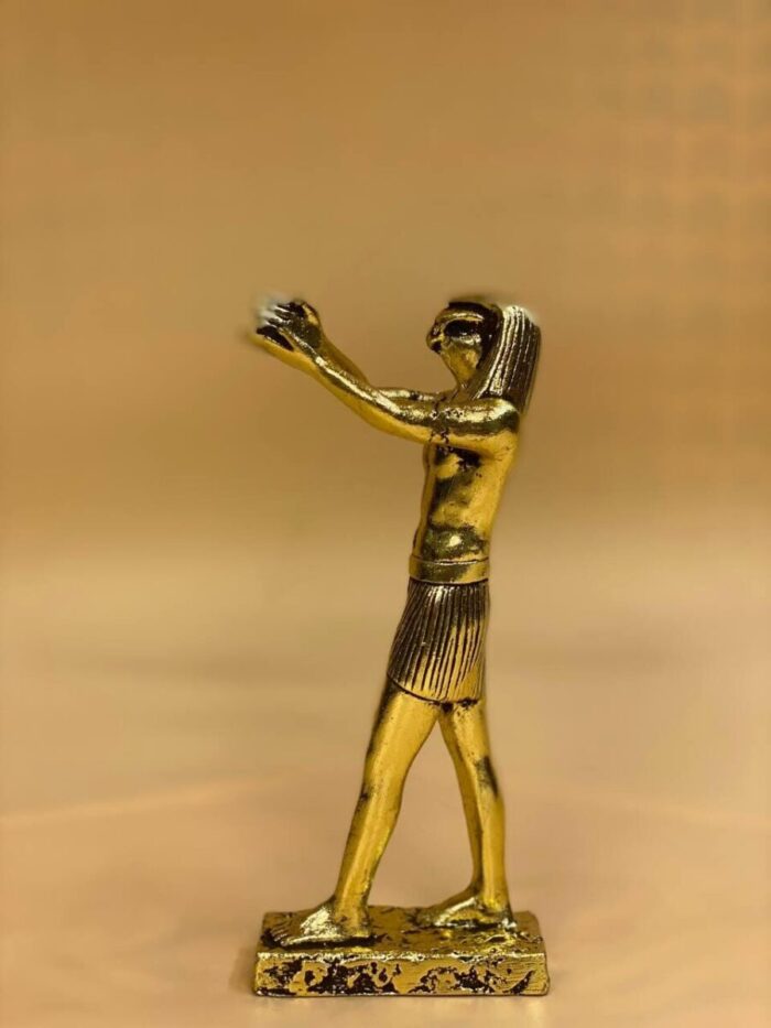 Horus-Ancient Egyptian Falcon God Horus statue-Egyptian Made-Antiques - صورة إضافية 5