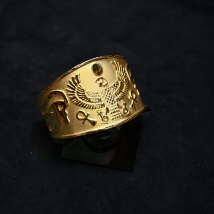 Horus Falcon Bracelet,god of protection and peace silver made / replica-Egyptian antiques Mythology-Antiquities-Egyptian Jewelry