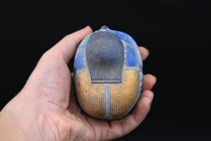 Horus Scarab Beetle Replica: Ancient Egypt Artifact - صورة إضافية 4