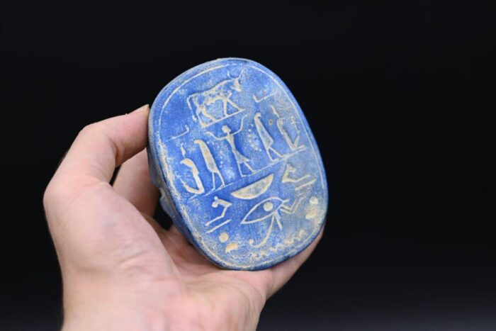Horus Scarab Beetle Replica: Ancient Egypt Artifact - صورة إضافية 5