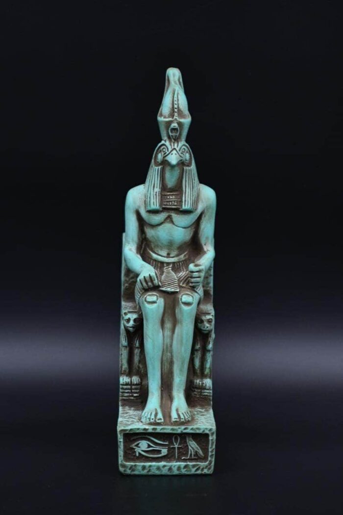 Horus Statue: Egyptian God Replica Egyptian Home Decor Antiques