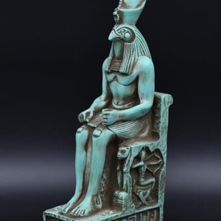 Horus Statue: Egyptian God Replica Egyptian Home Decor Antiques - صورة إضافية 2