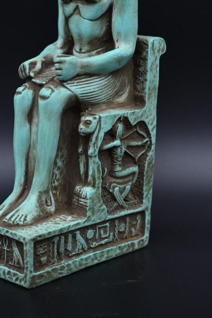 Horus Statue: Egyptian God Replica Egyptian Home Decor Antiques - صورة إضافية 3