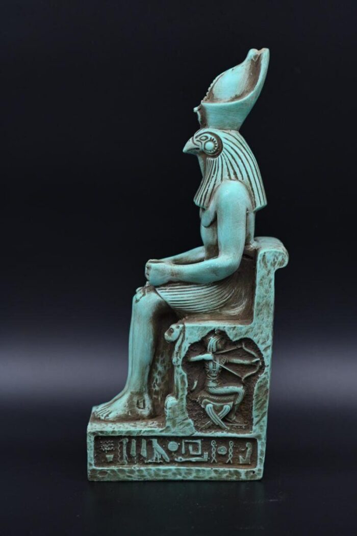 Horus Statue: Egyptian God Replica Egyptian Home Decor Antiques - صورة إضافية 6