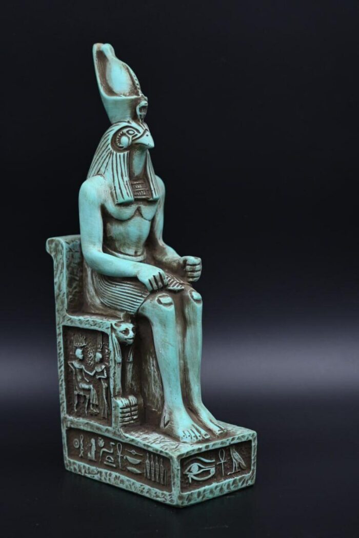 Horus Statue: Egyptian God Replica Egyptian Home Decor Antiques - صورة إضافية 8