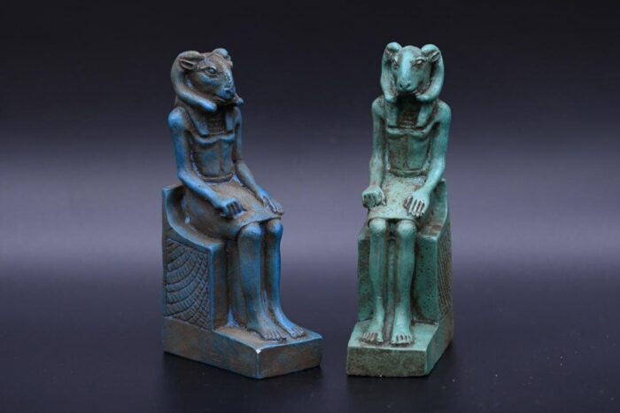 Khnum Statue: Egyptian God Ram Sculpture