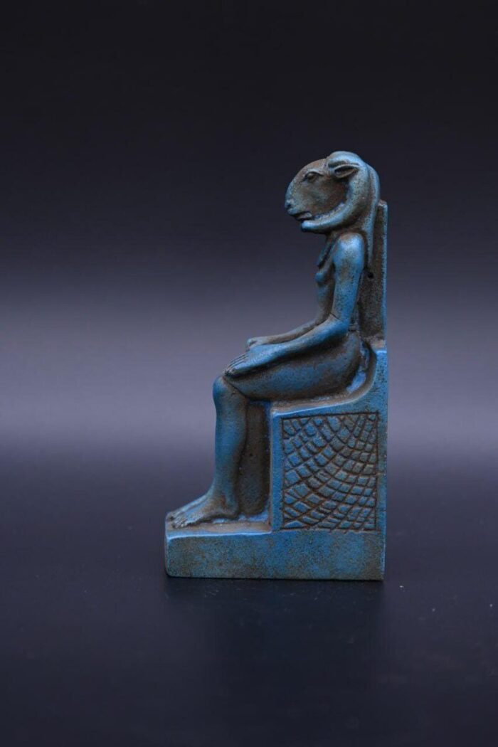Khnum Statue: Egyptian God Ram Sculpture - صورة إضافية 8